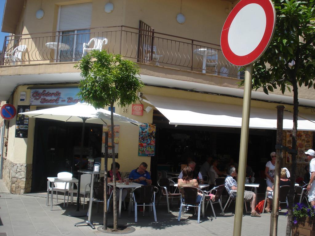 Hostal Margarita Pineda de Mar Buitenkant foto